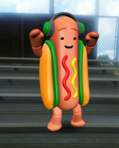 Dancing Hot Dog Snapchat Filter