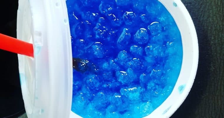 Ocean Water From Sonic Drive-In