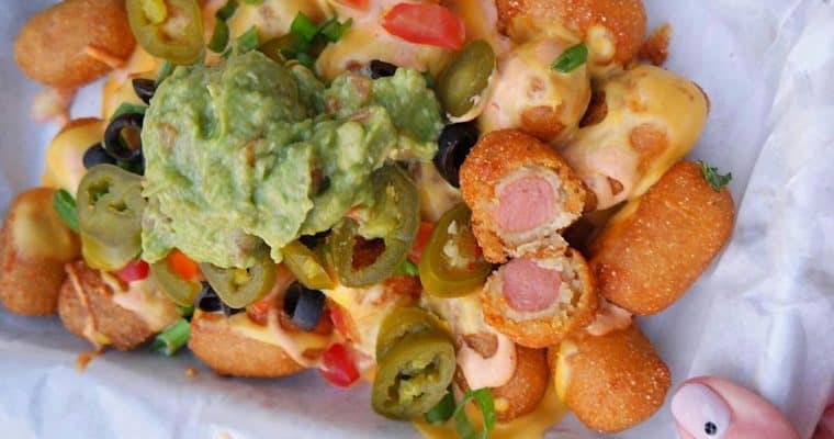 Mini Corn Dog Nachos at Disneyland