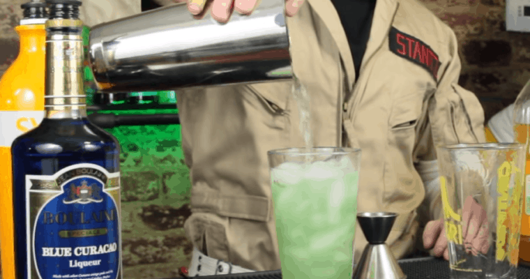 Ecto Cooler Halloween Cocktail
