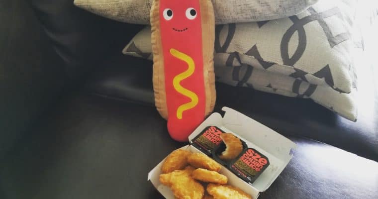 Enjoying Some Szechuan Sauce