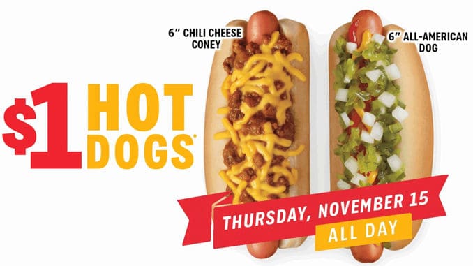 Sonic Hot Dogs $1