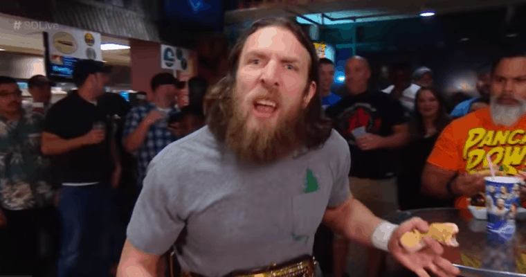 WWE Daniel Bryan Disrespects Innocent Bystander’s Wiener
