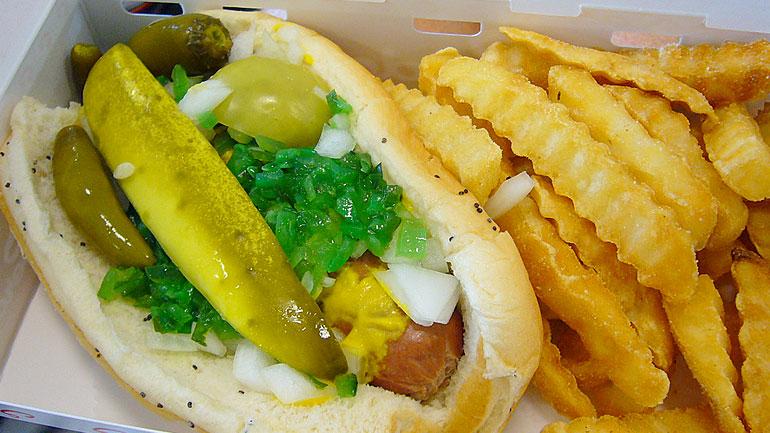 Superdawg hot dog Chicago